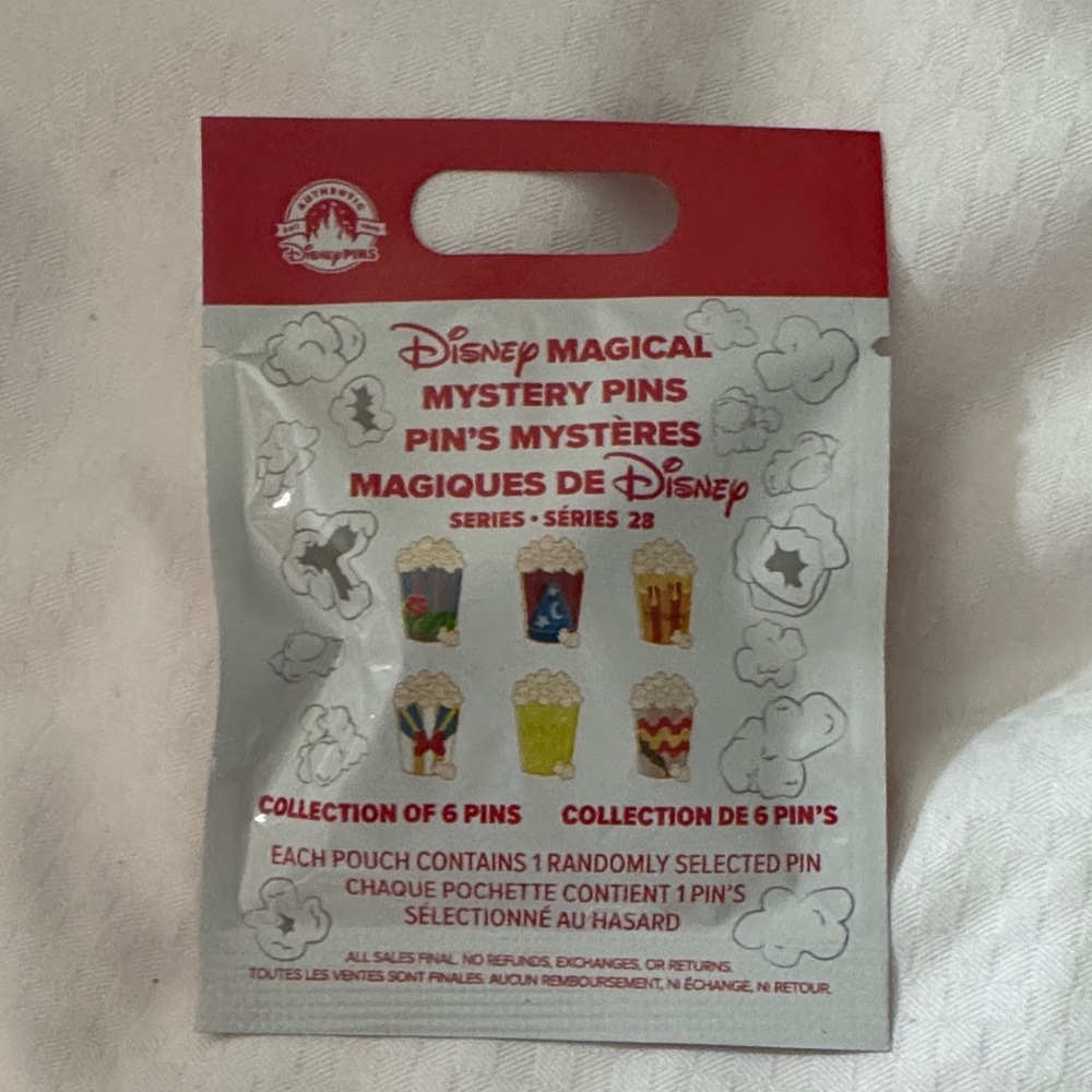 Disney Magical Mystery Pins Series 28 - unopened bag 1 pin